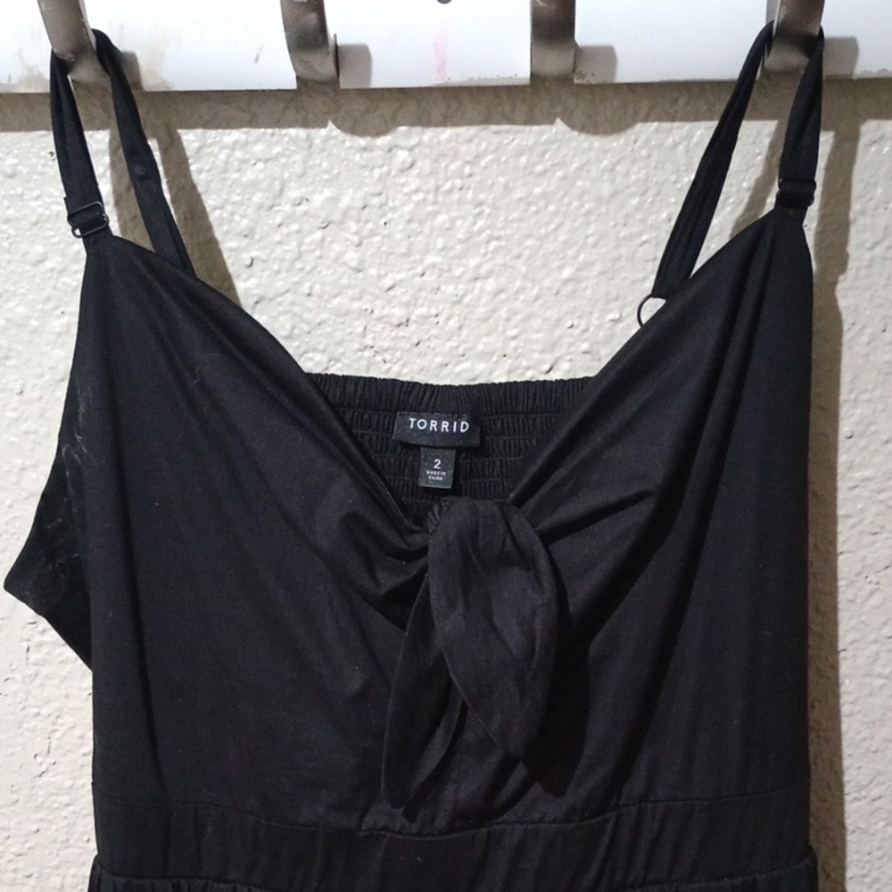 Torrid Black Sleeveless Top Beautiful Black Date Night Dress